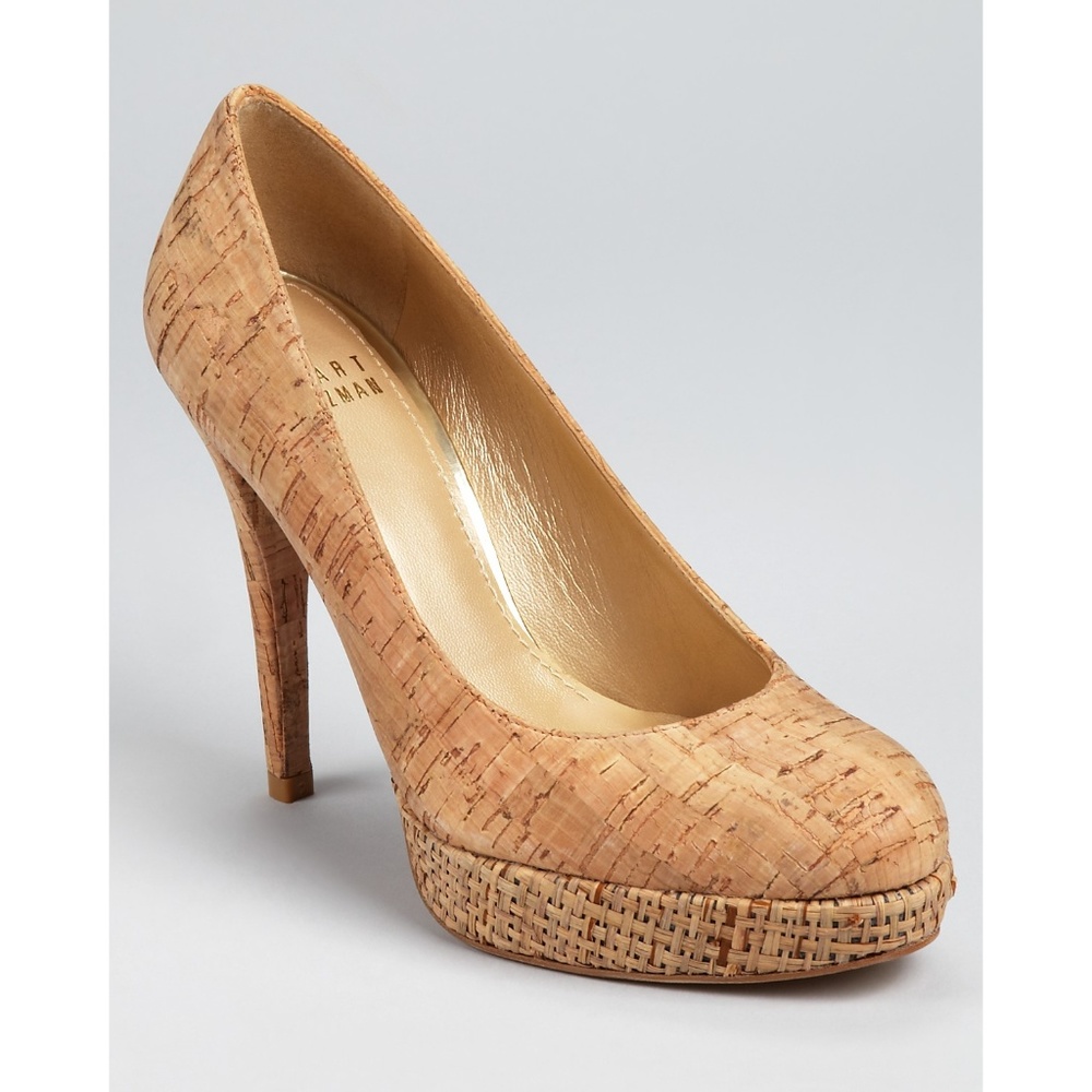 Stuart Weitzman Cork Pumps